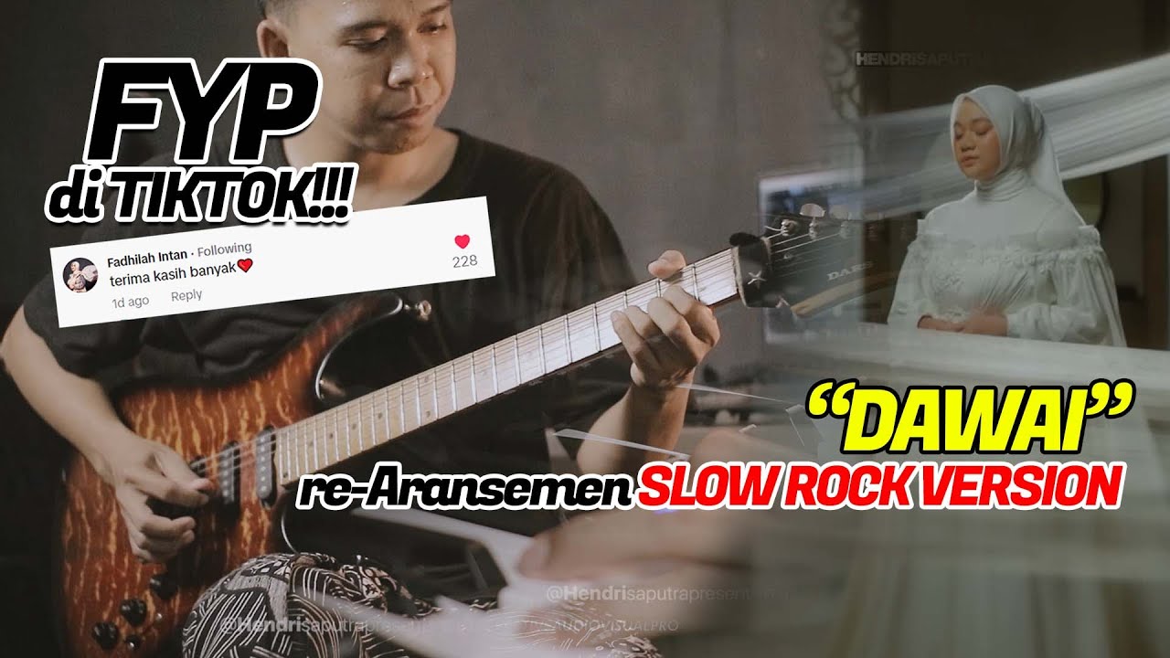 Fadhilah Intan - Dawai OST. Film Air Mata Di Ujung Sajadah Cover Slow Rock Malay'90 version by. HSP