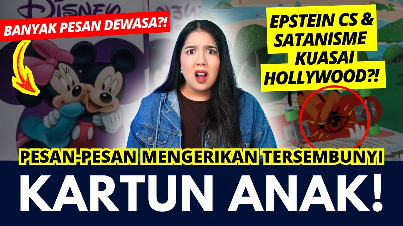 TEORI2 MENGERIKAN di KARTUN ANAK & DISNEY TERKENAL!  | #NERROR