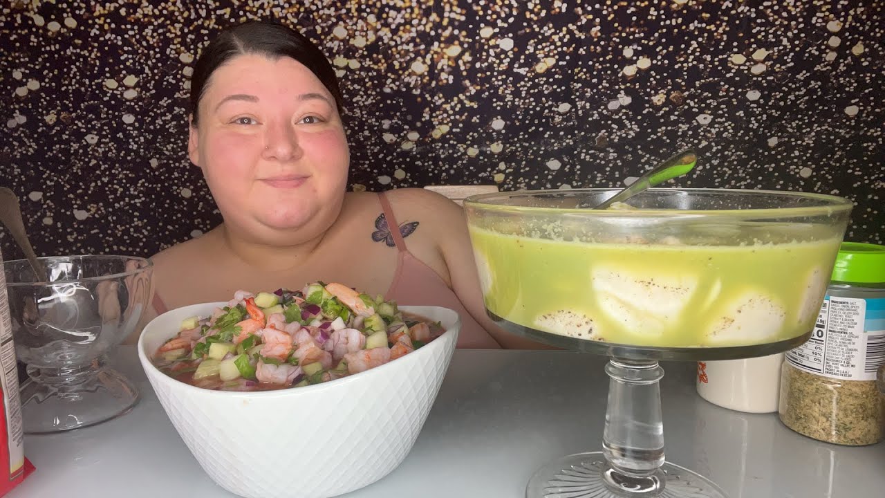 Mariscos Live for Dinner~Aguachile de Callo De Hacha~Coctel De Camarones