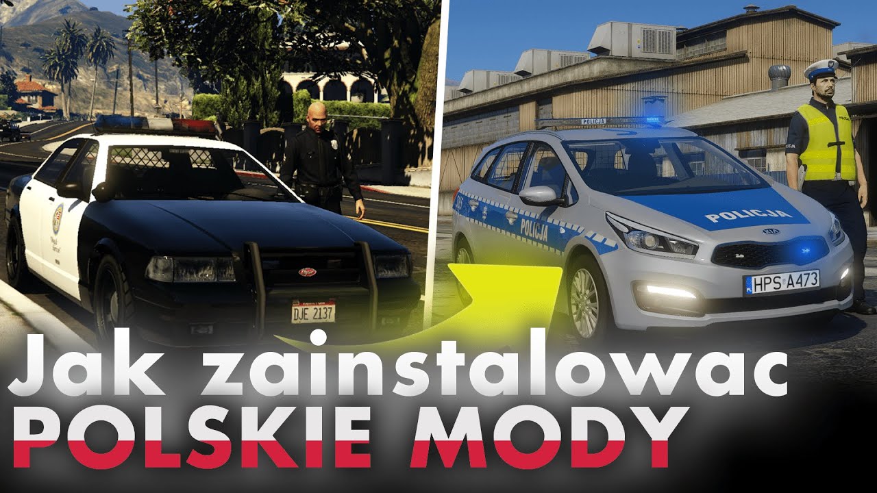Jak zainstalować Polską Policję do GTA | Stroje, pojazdy i skrypty