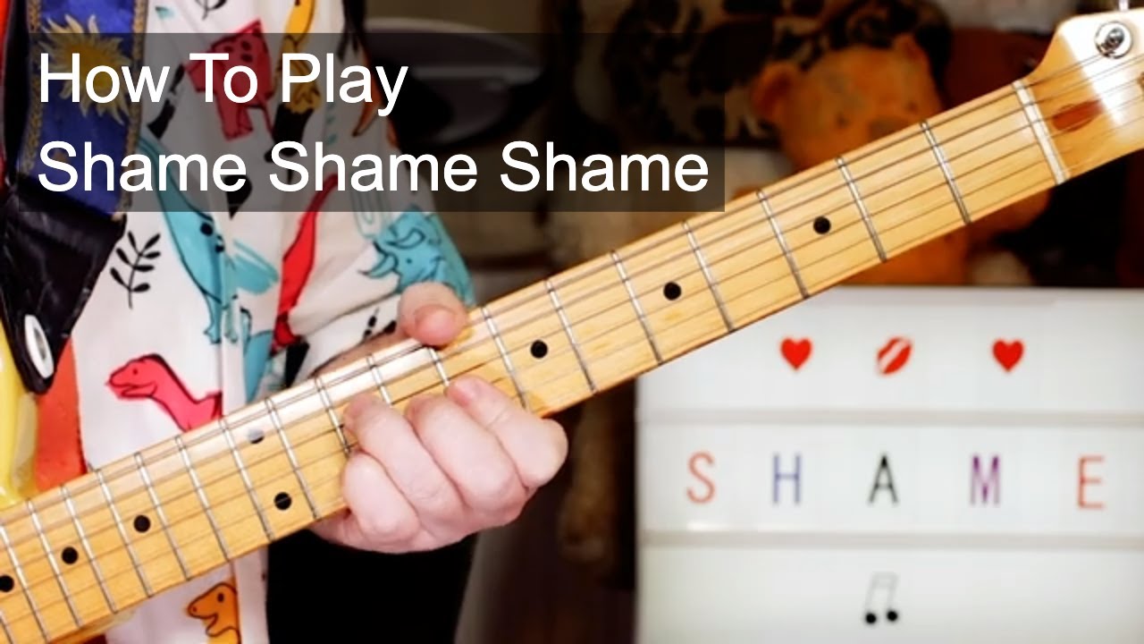 'Shame Shame Shame' Shirley & Company Guitar Lesson