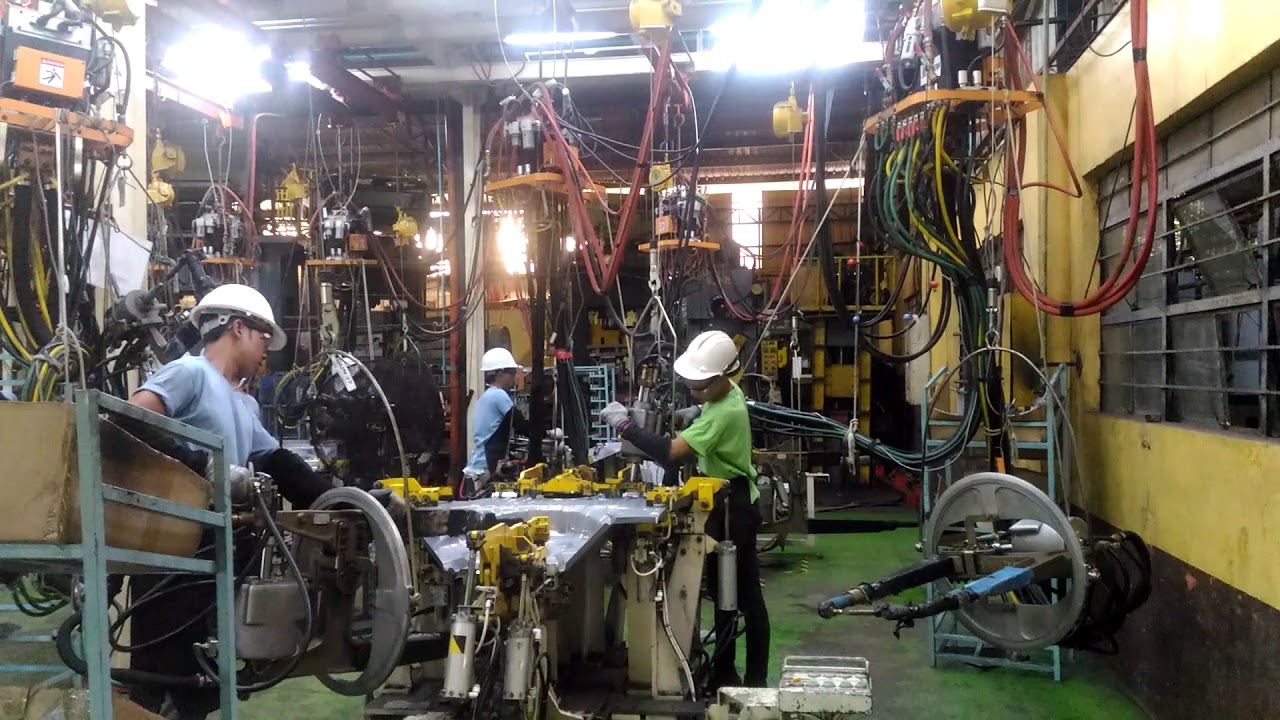 Spot weld and Assembly (Mirage Rear Floor)