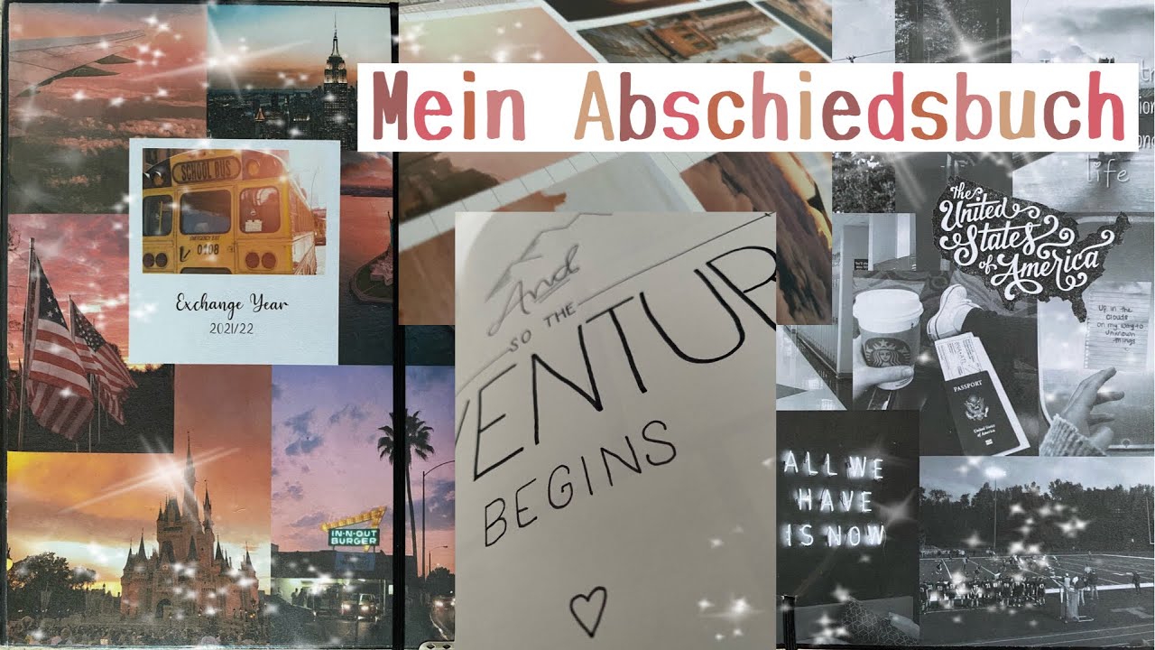 Mein Abschiedsbuch • Auslandsjahr 2021/22 • USA
