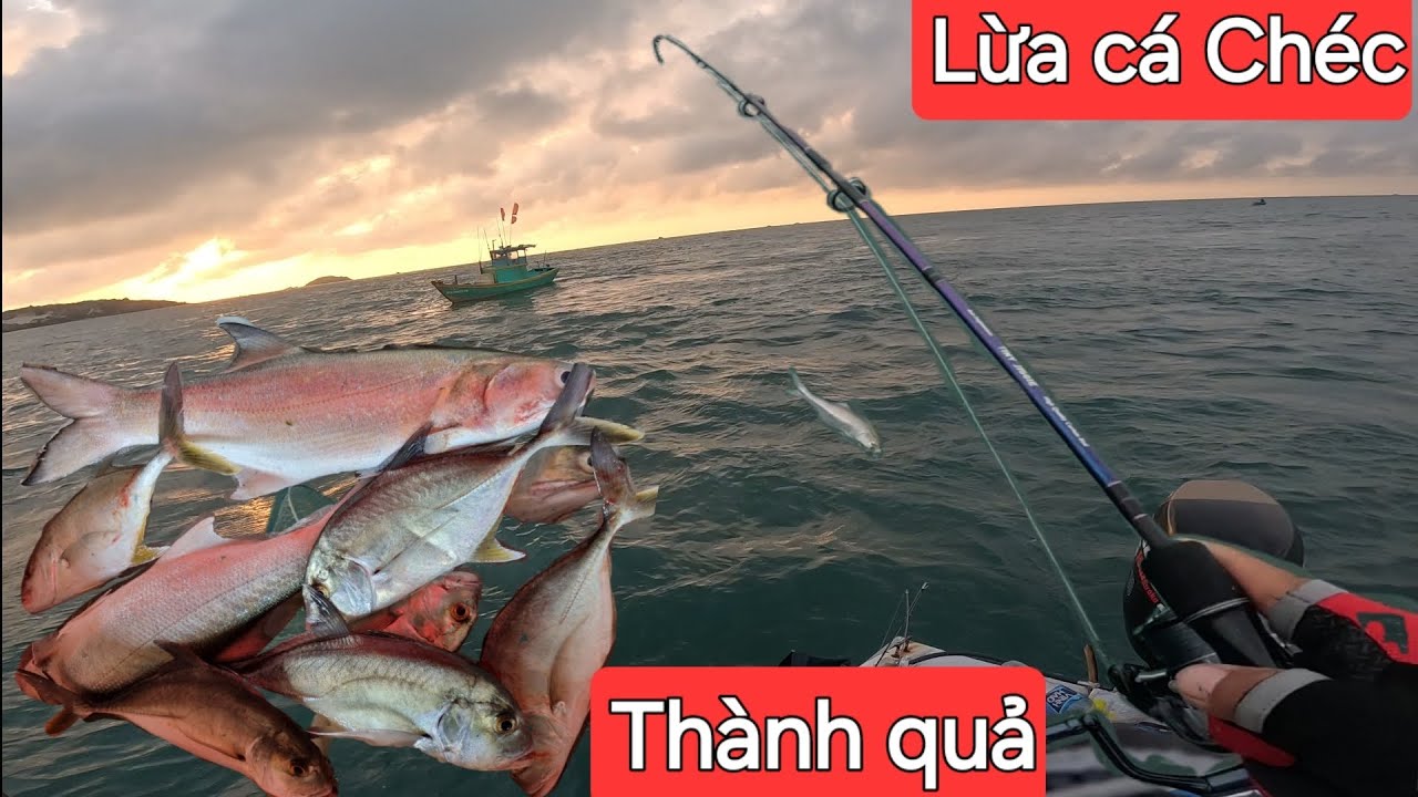 Câu cá biển gần bờ, kiếm cá ăn những ngày biển êm tại Mũi Né.@
