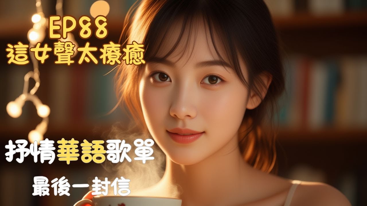 EP88 ♫ 【這女聲太療癒 | 寄不出的《最後一封信》】抒情中文歌曲｜背景音樂、寫作讀書、放鬆用音樂 
