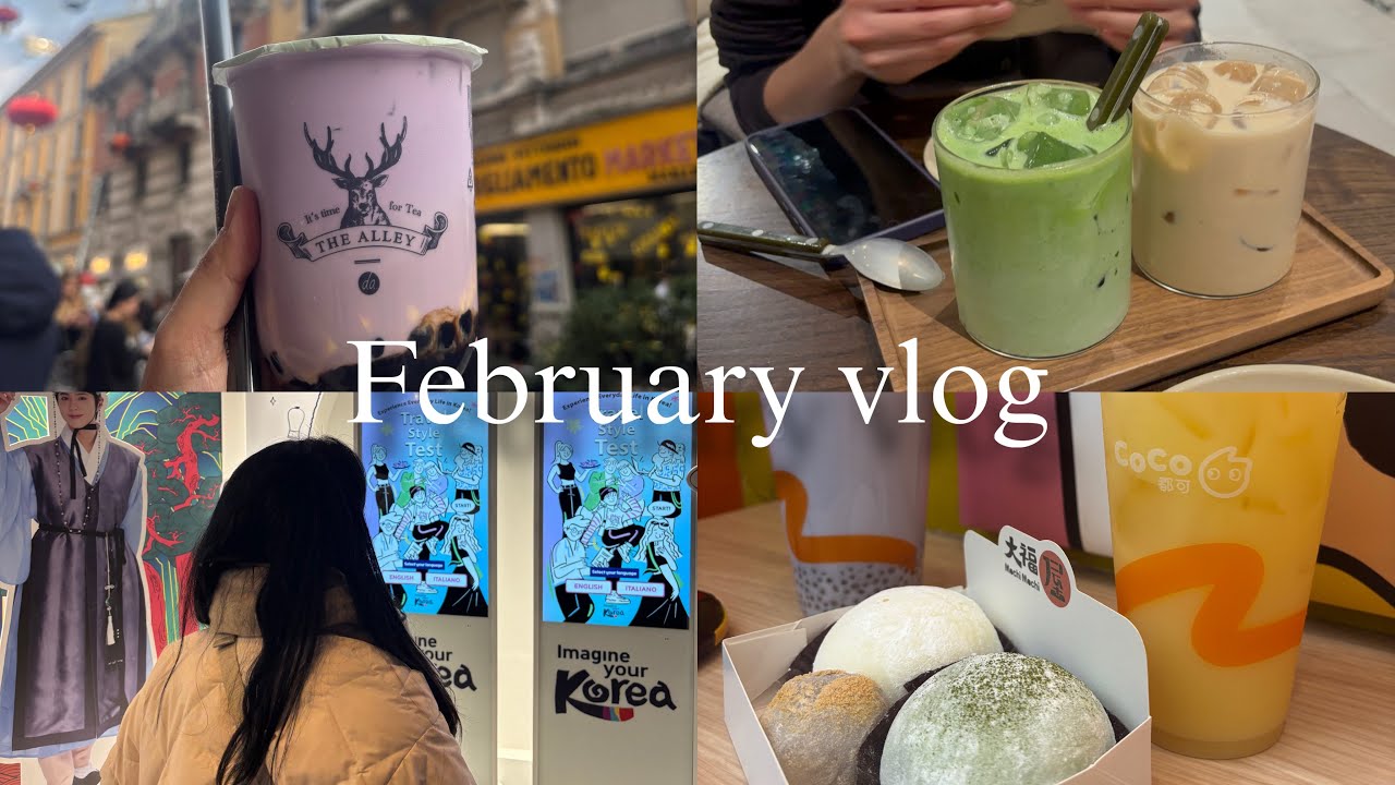 February | milan, food, Chinatown, insta360 go ultra unboxing | vlog diaries by Maine