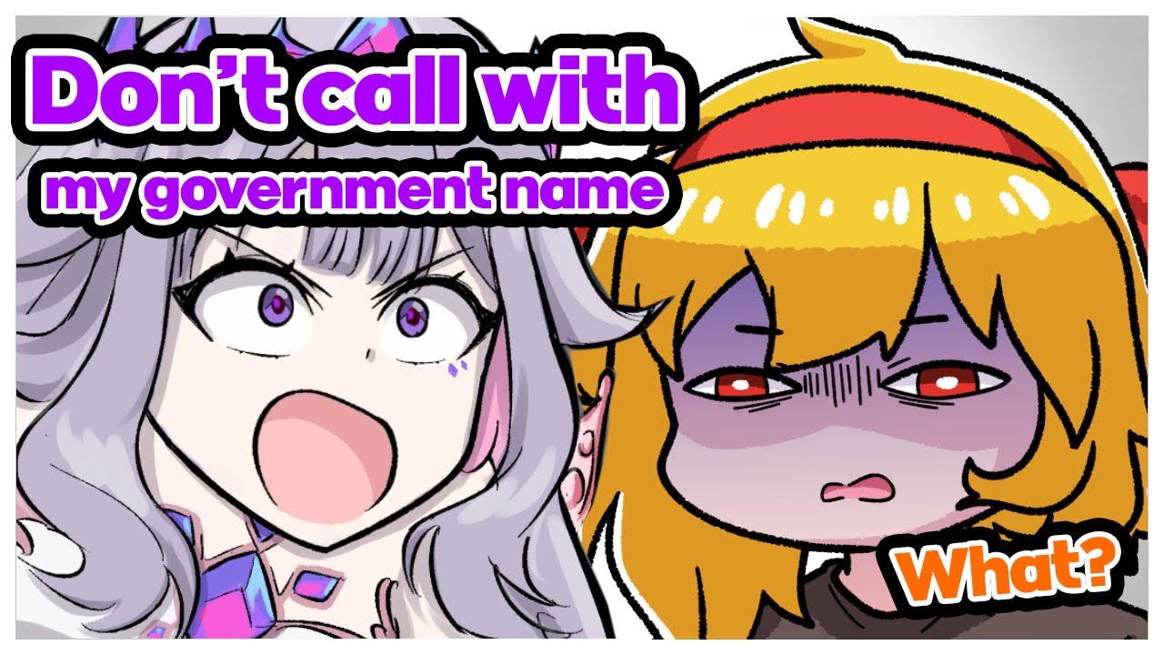 Biboo doesn't want if Kaela call her by her government name!!
