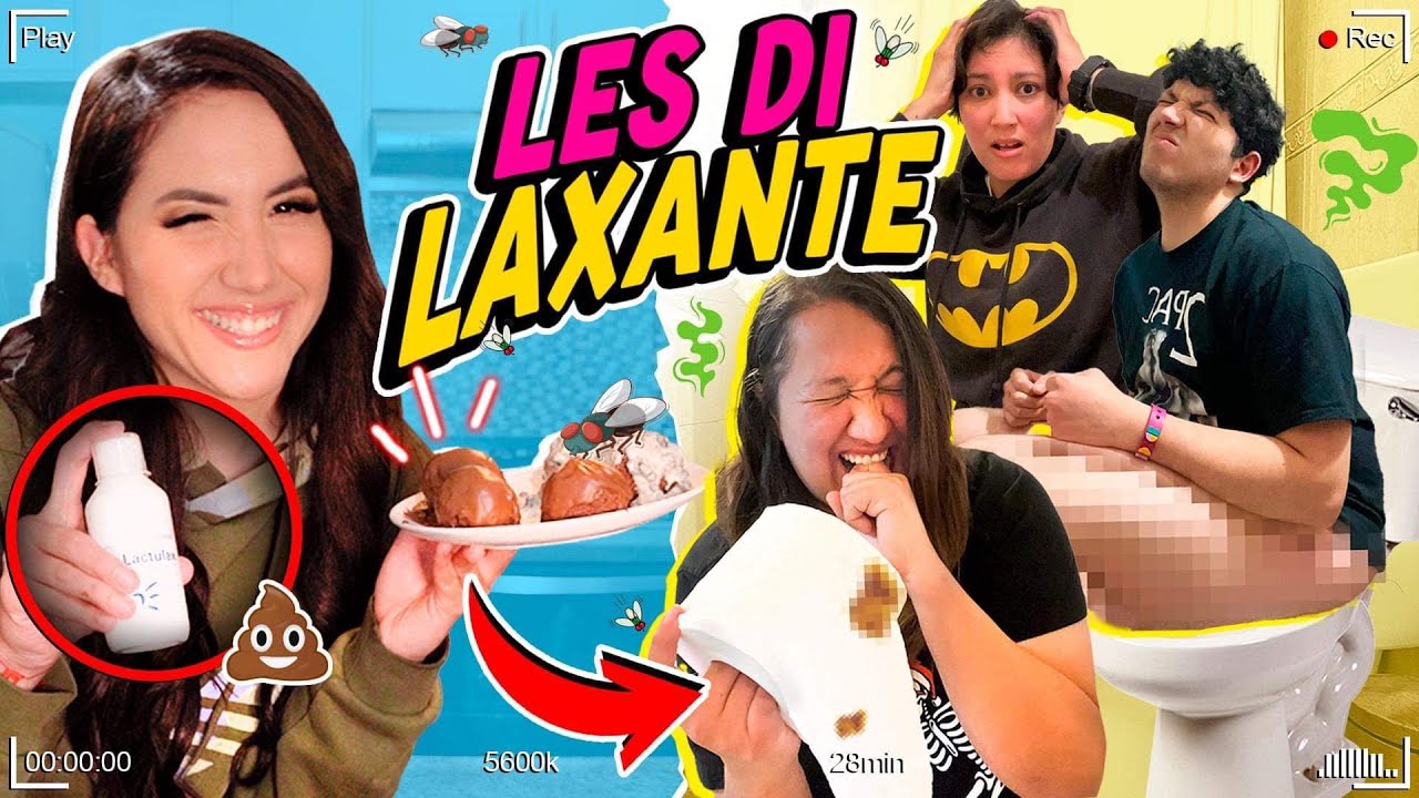 Les di laxante a mis amigos 💩 *BROMA ÉPICA* | Carolina Díaz