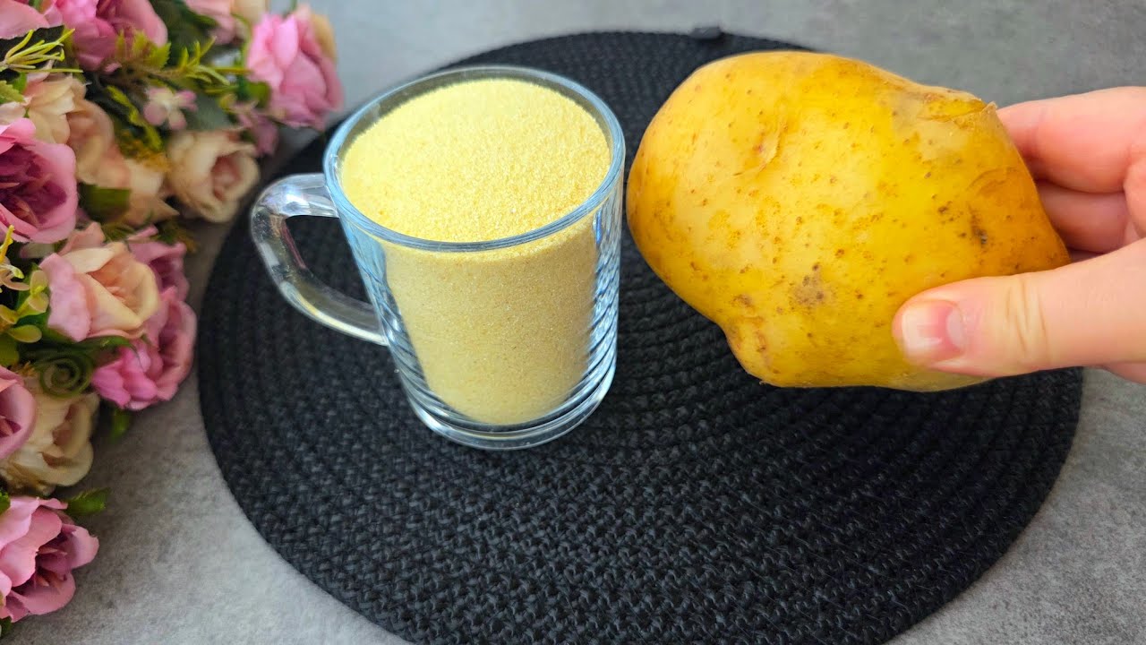 Картошка и стакан манной крупы! Я никогда не устаю их готовить!