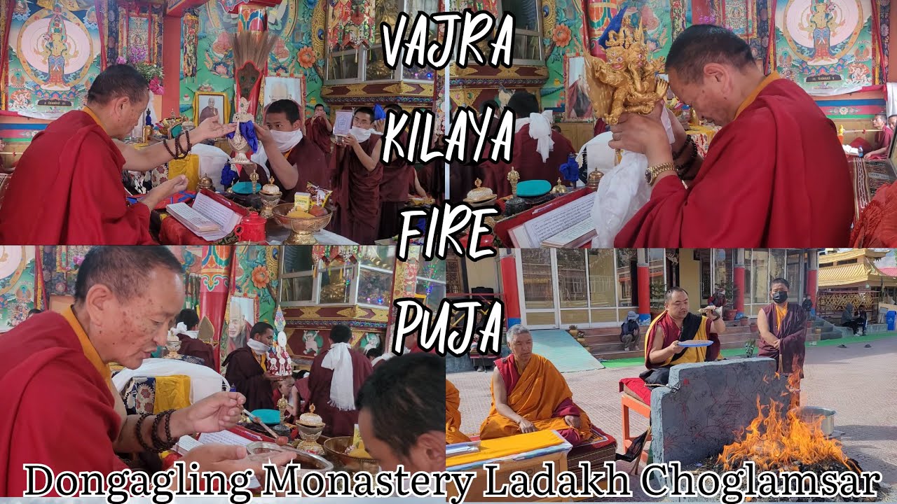 Vajrakilaya ( Phurba ) fire puja #ladakh