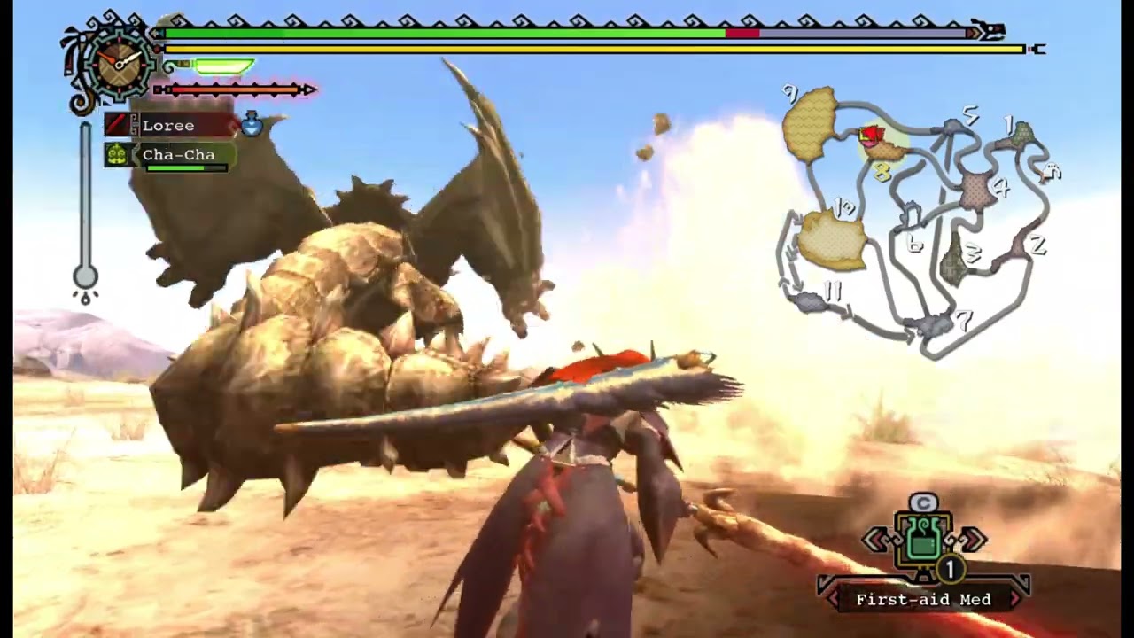 Monster Hunter Tri - Diablos (Moga Village)