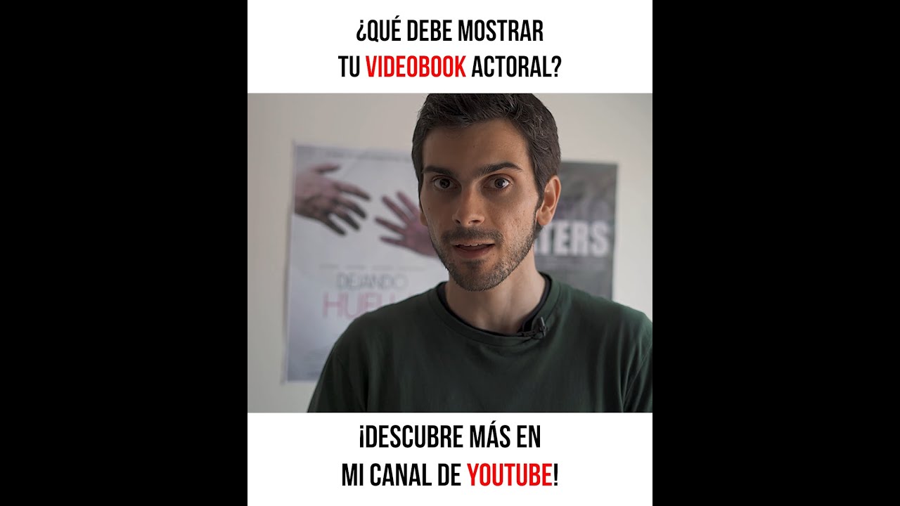 ¡Cosas que tu VIDEOBOOK Actoral debe tener SÍ o SÍ!