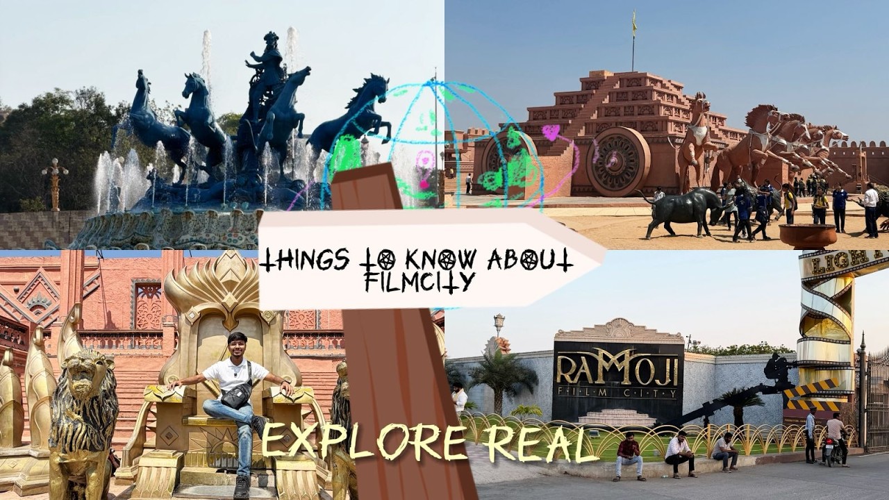 The Sun vs. Us: Surviving Ramoji Film City in February ☀️| Walking Through the Real Baahubali Set! 🚩