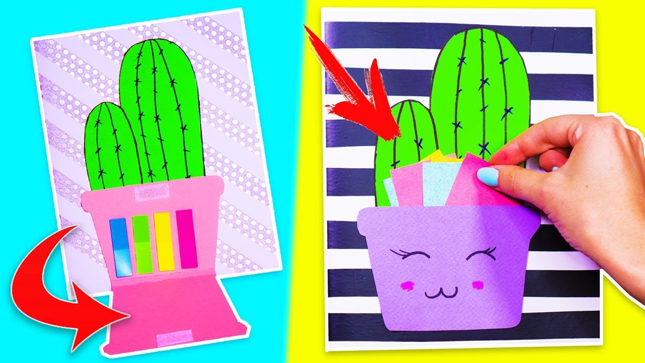 DIY 2в1 Тетради-органайзеры / Канцелярия своими руками / Школьные принадлежности 🐞 Afinka