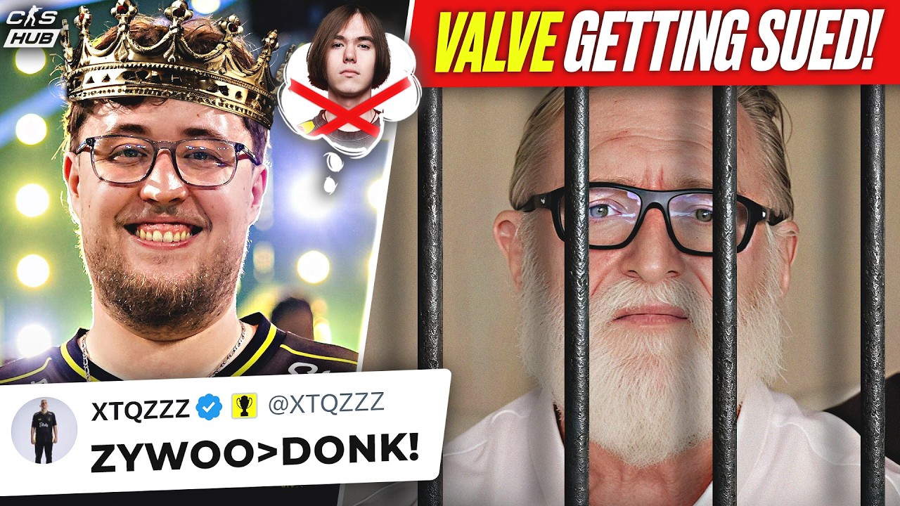 XTQZZZ CRITISIZE DONK! LEGAL TROUBLE FOR VALVE! NBK JOINS 3DMAX! CS NEWS @cs2newshub