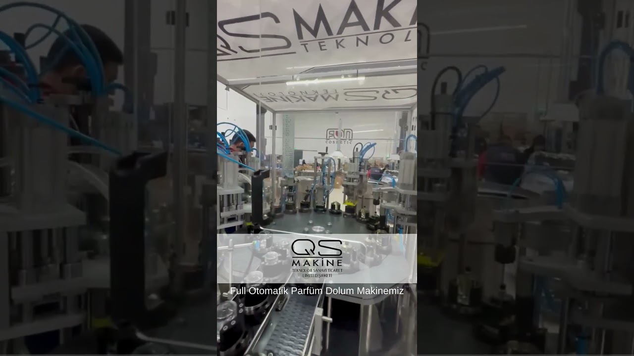 Full Otomatik Parf&uuml;m Dolum Makinemiz