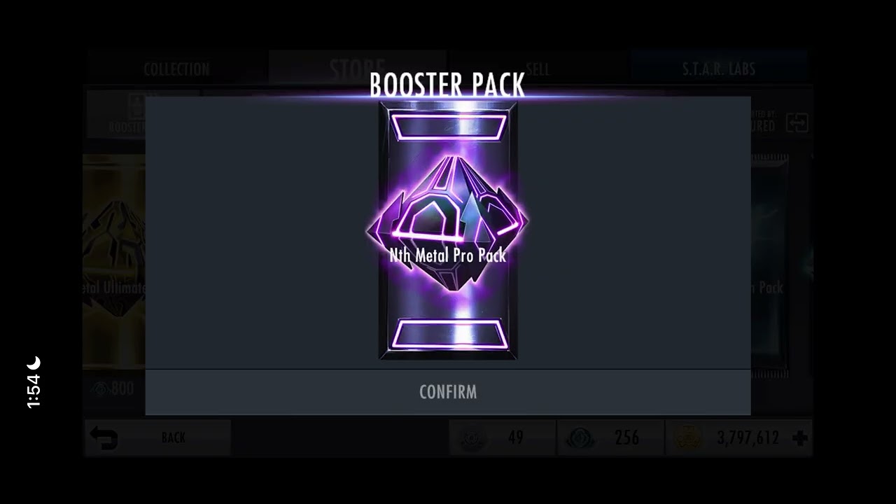 Opening 3 Nth metal pro packs
