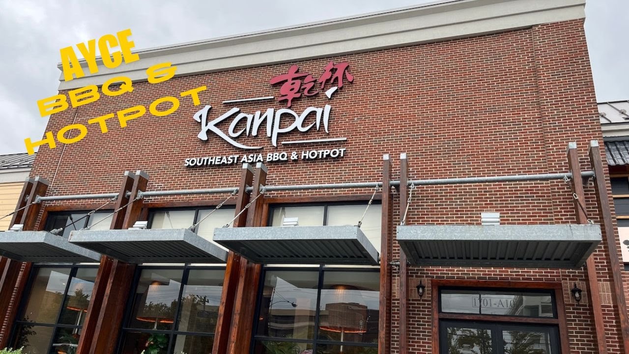 AYCE Kanpai Southeast Asia BBQ & Hotpot Rockville, MD in 4K