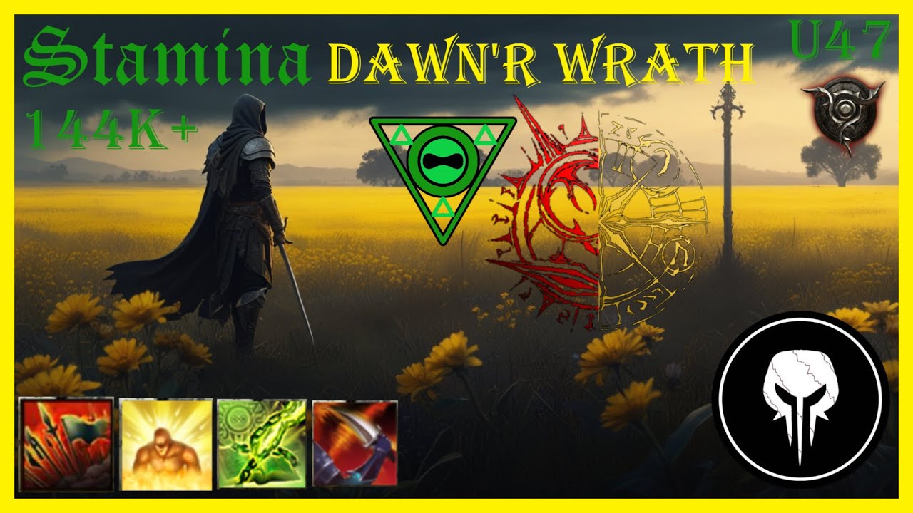 ESO Stamina Double Beam 144k+ DPS Build, Update 47, PS 5 EU