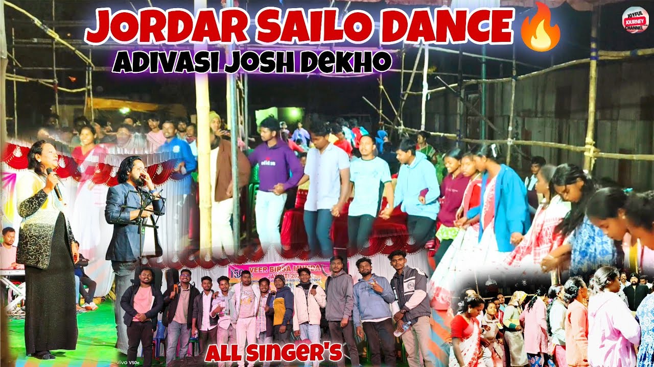 Adivasi Sailo Dance 2025💥Birsa Munda Jayanti Celebration | Full Josh Video