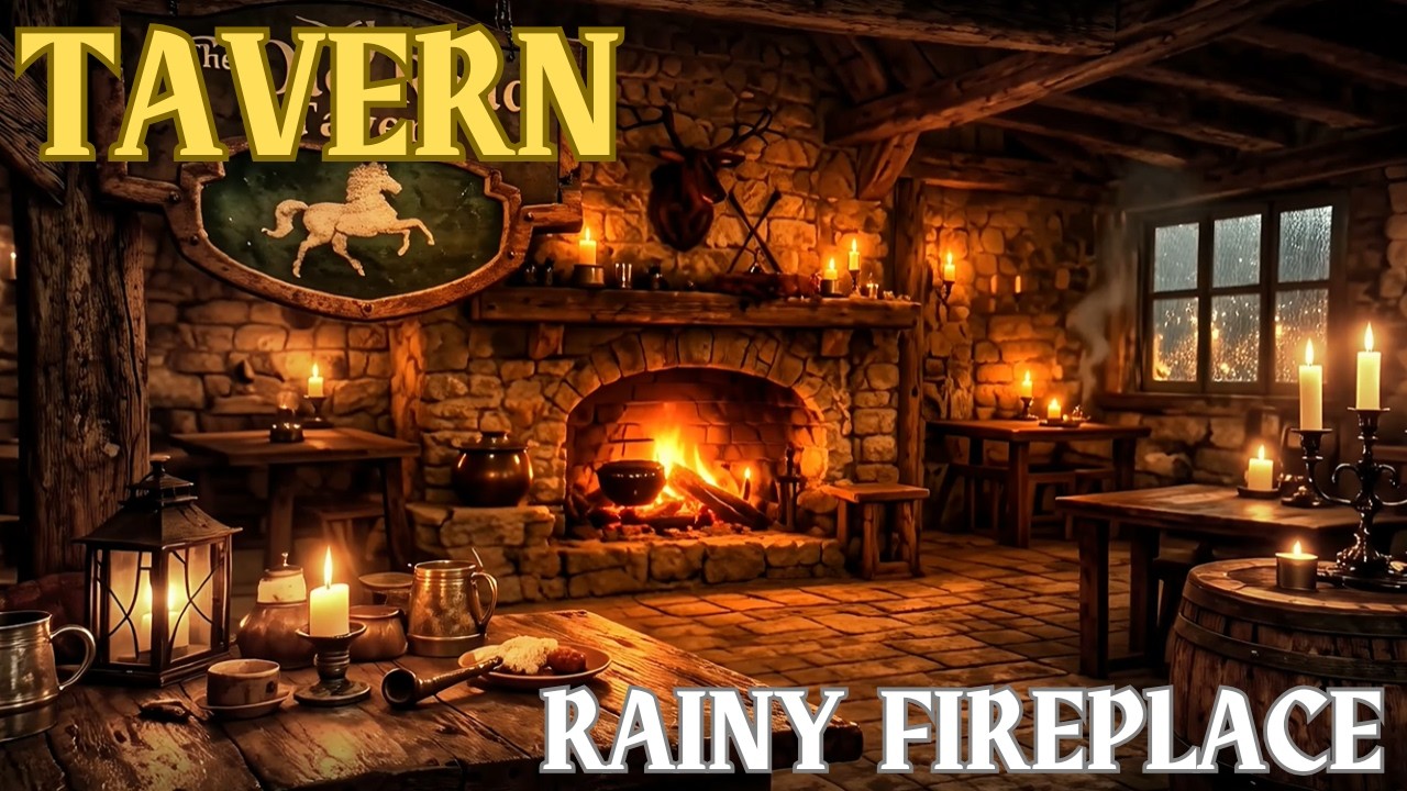 At Last… The Old Road Tavern 🔥 Cozy Medieval Ambience for Relax & Study