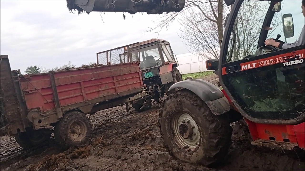 Ganéhordás február Part 1. MTZ 892, MTZ 82, MANITOU MLT 735 TURBO POWERSHIFT, TORPEDO 7506