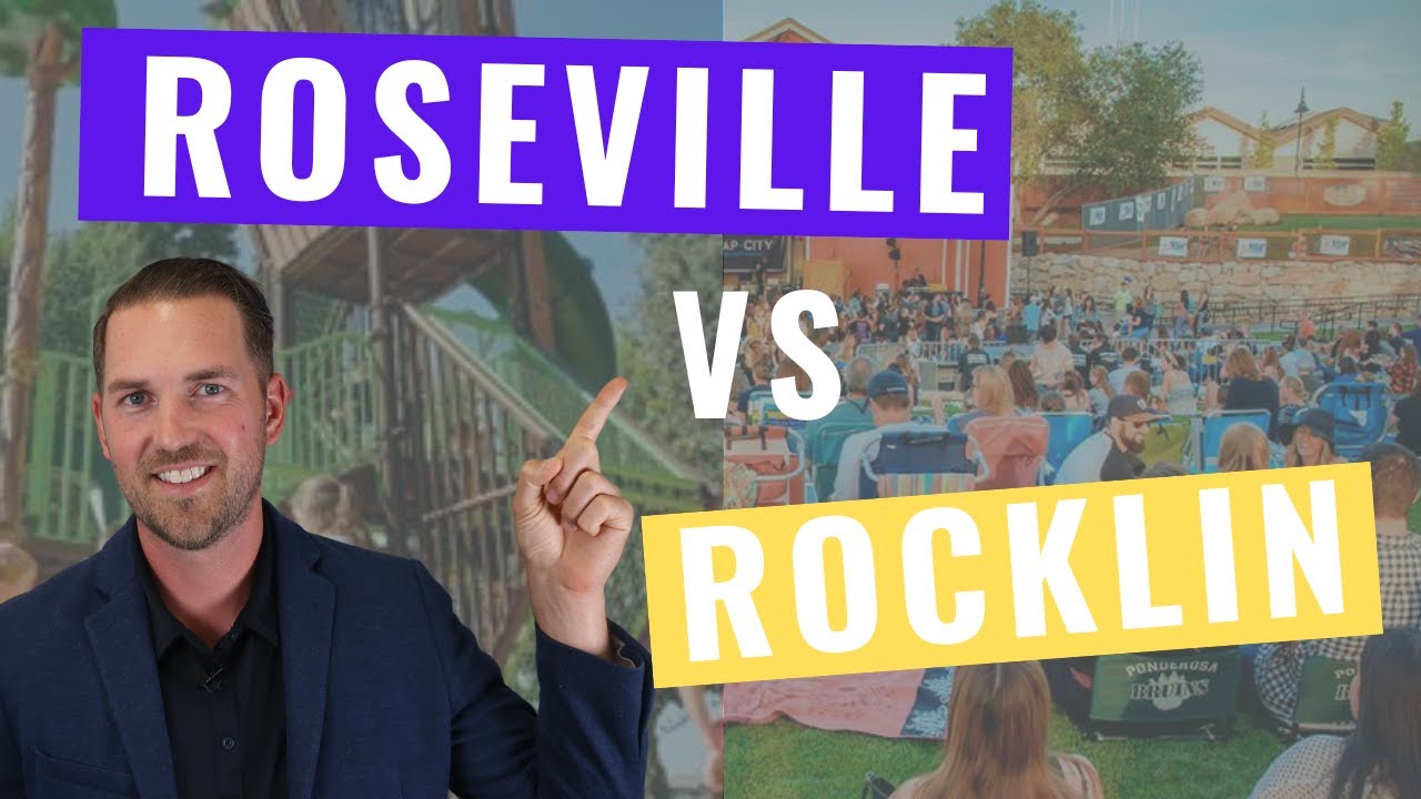 Roseville, CA  vs  Rocklin, CA - Cost of Living Comparison