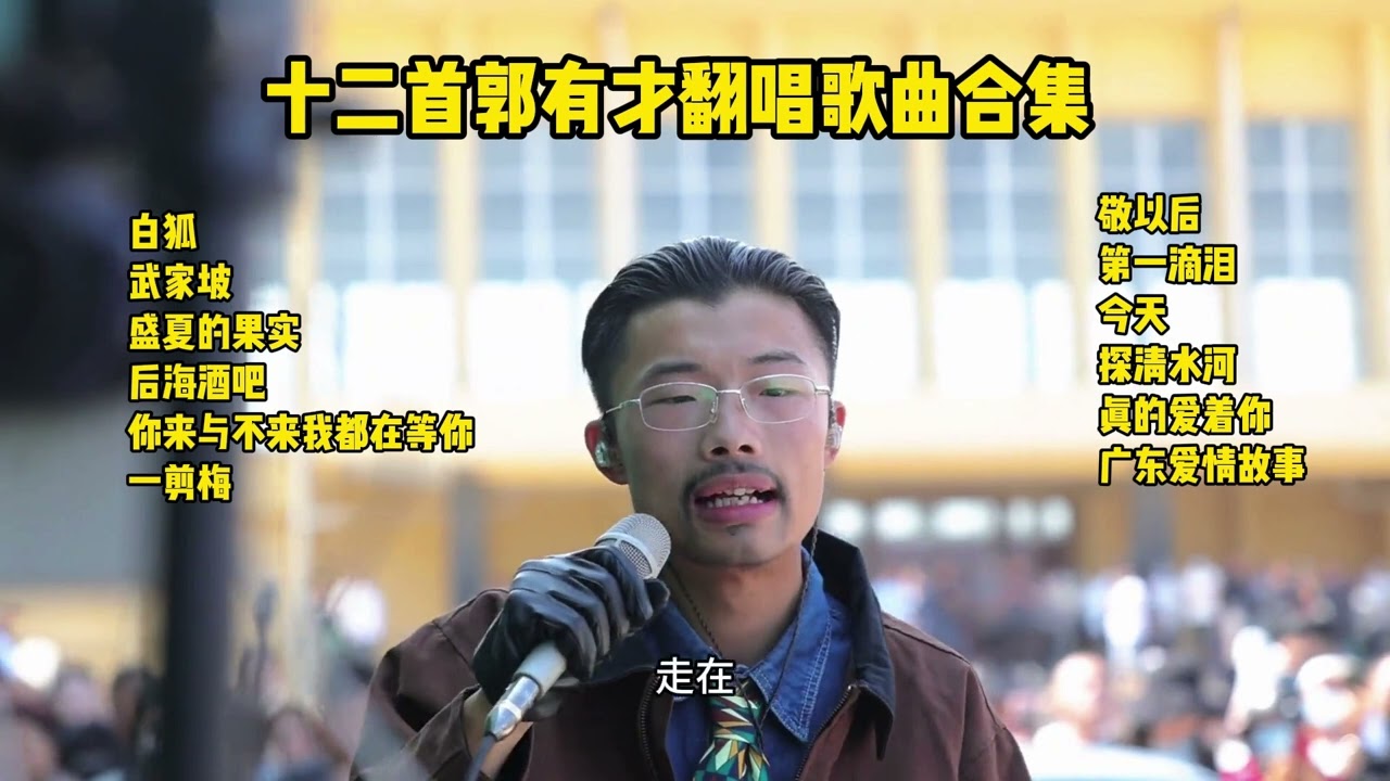 十二首郭有才经典翻唱歌曲合集 #郭有才 #诺言