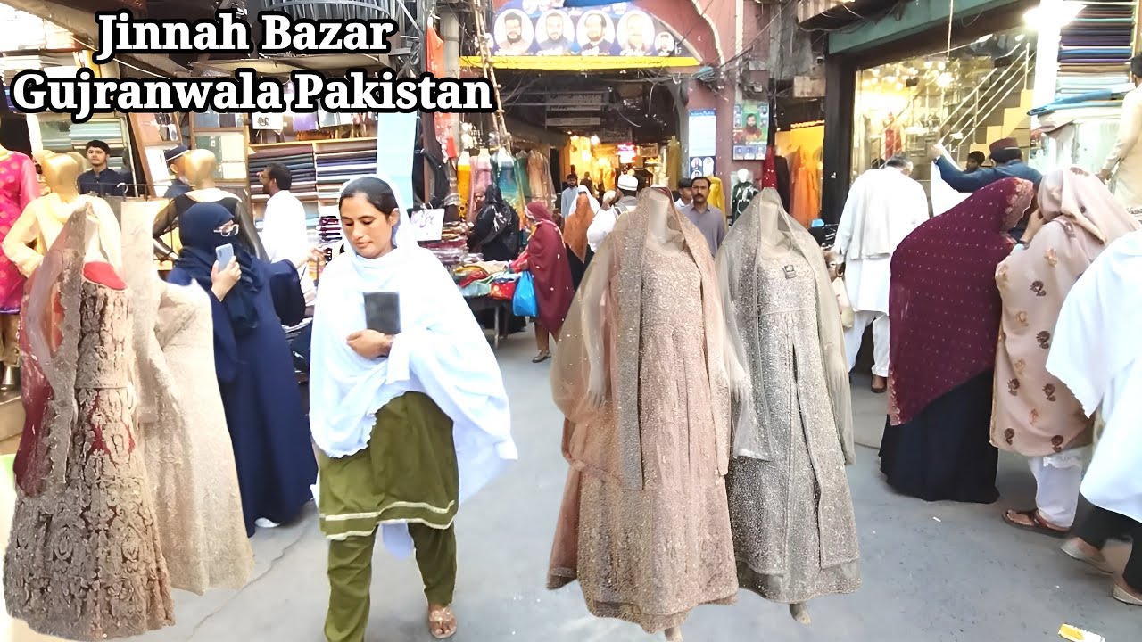 Jinnah Bazar Gujranwala Ka Walking Tour | Main Bazar Gujranwala Pakistan