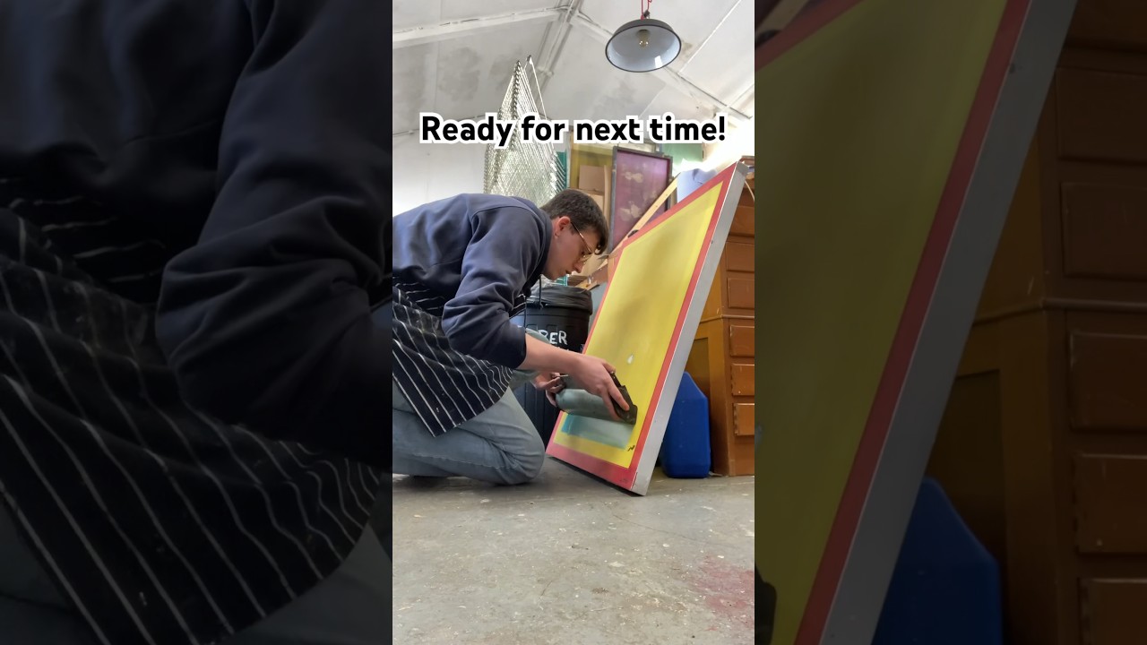 A day in my life as a Print maker 