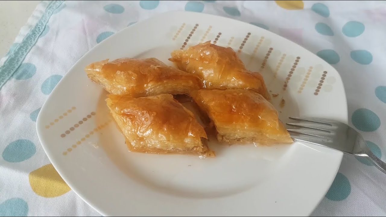Çıtır Çıtır, Lezzetli Ev Baklavası Tarifi 😊 😊  Melek Hanım'ın Mutfağı