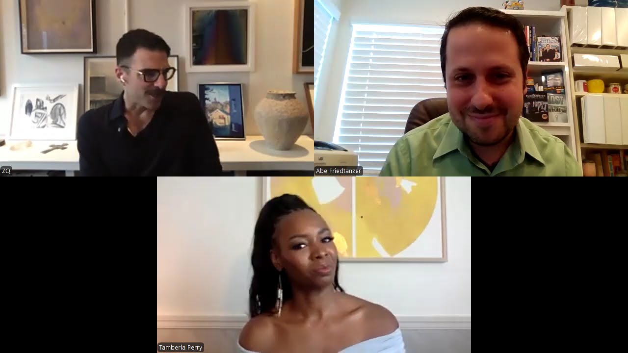 Zachary Quinto and Tamberla Perry Interview Clip