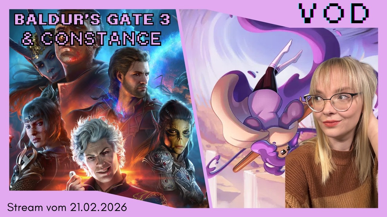 Tiefling-Party und Pinsel-Power✨LIVESTREAM 019 - vom 21.02.2026