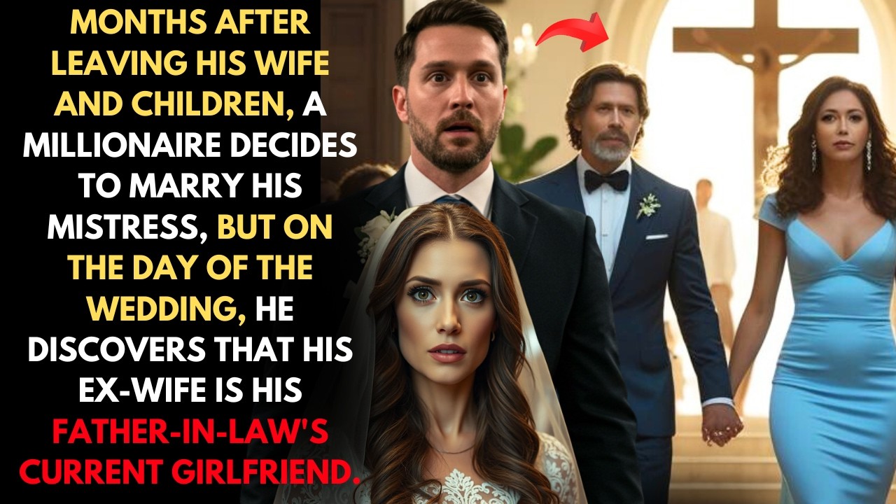 ❤️ HE LEFT HIS WIFE FOR HIS MISTRESS BUT AT THE ALTAR, HE MEETS HER HOLDING THE BRIDE&rsquo;S DAD&rsquo;S HAND 😱