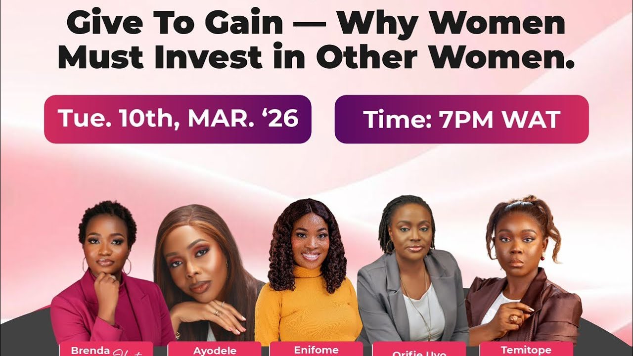 Give to Gain - Why Women must invest in other women