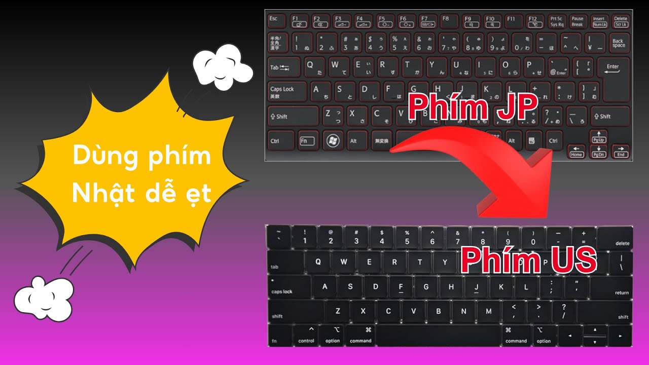 Cách sử dụng bàn phím Nhật siêu dễ dàng. Mọi người nên xem