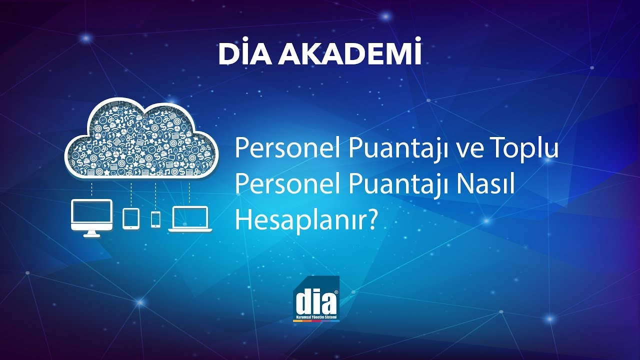 DİA Akademi - Personel Puantajı ve Toplu Personel Puantajı Nasıl Hesaplanır?