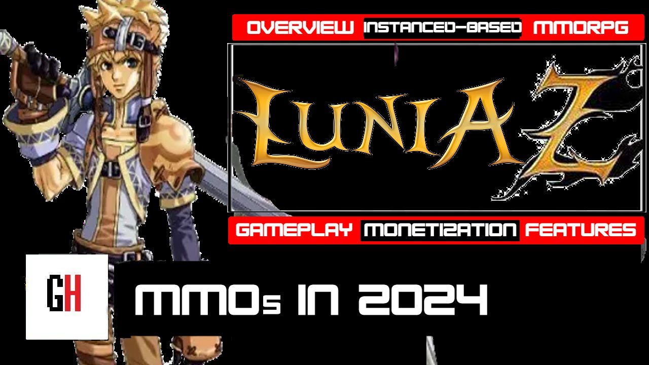 Lunia in 2024 - LuniaZ Global Overview and Gameplay #mmo #mmorpg