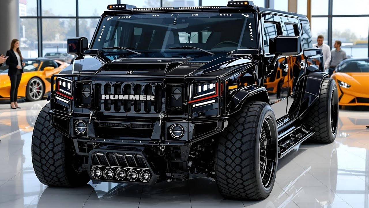 Концепт Hummer H4 2025 года: идеальное сочетание мощности, роскоши и инноваций