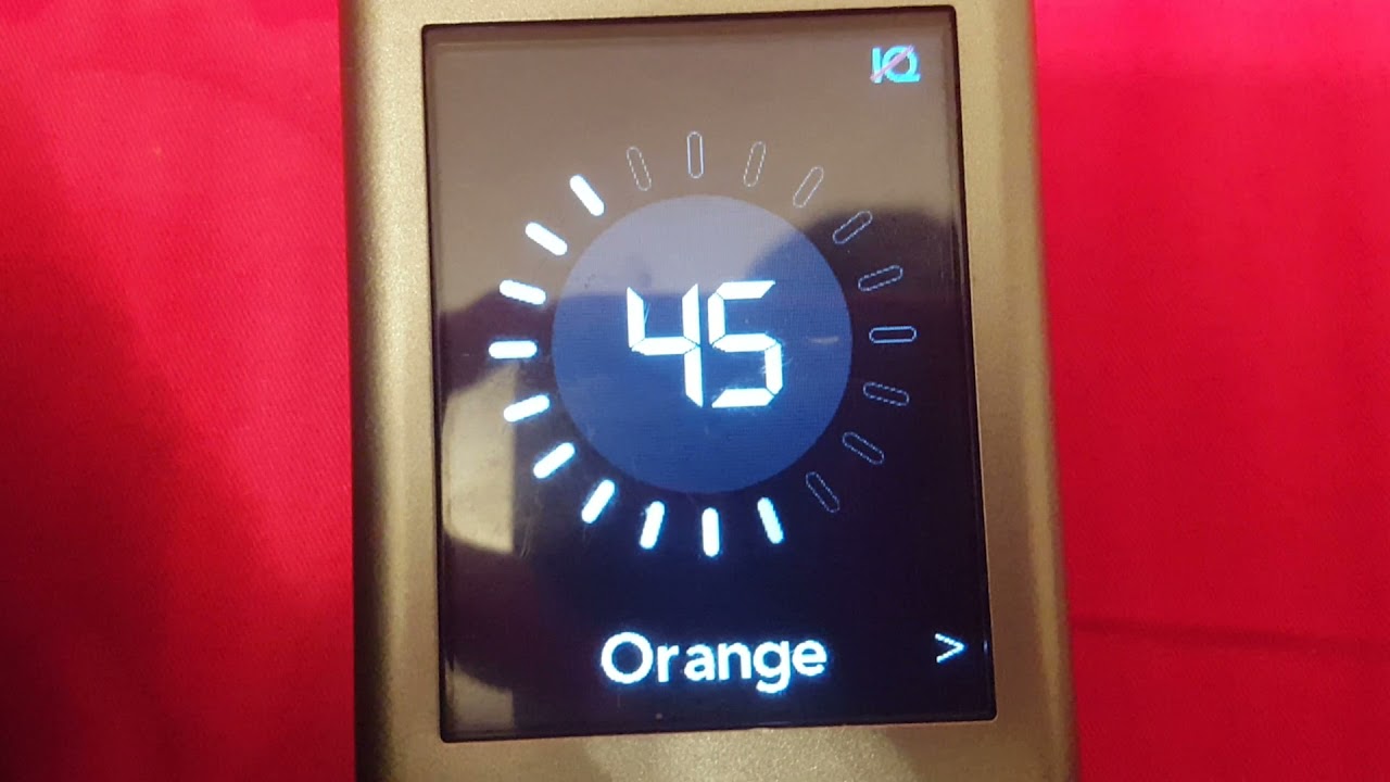 LG E1360 (Orange) Review - System, SleepIQ, Bed Position, Sleep Number (Home screen) and others