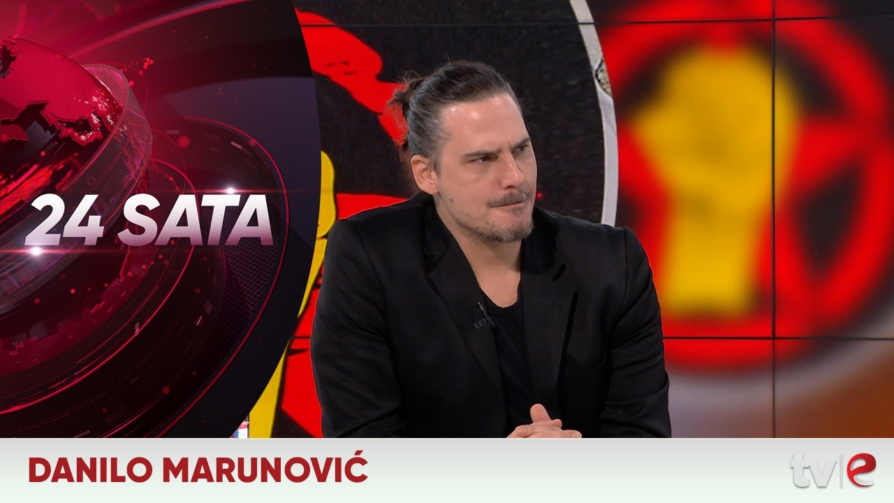 Informativna emisija: 24 sata - Danilo Marunović