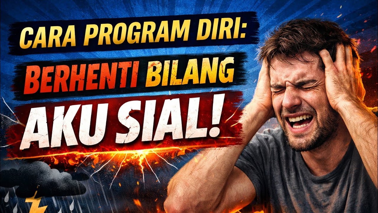 Cara Program Diri: BERHENTI BILANG AKU SIAL