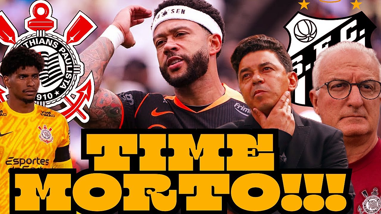 TIME MORTO CANSADO🤬MARCELO GALHARDO ESTÁ NO MERCADO! ACORDA DIRETORIA! Santos 1x1 Corinthians|