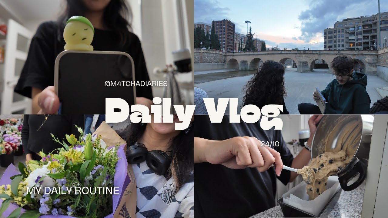 Daily vlog 🍰: cumpleaños, poesía, tertulia, amigos, cocinando...