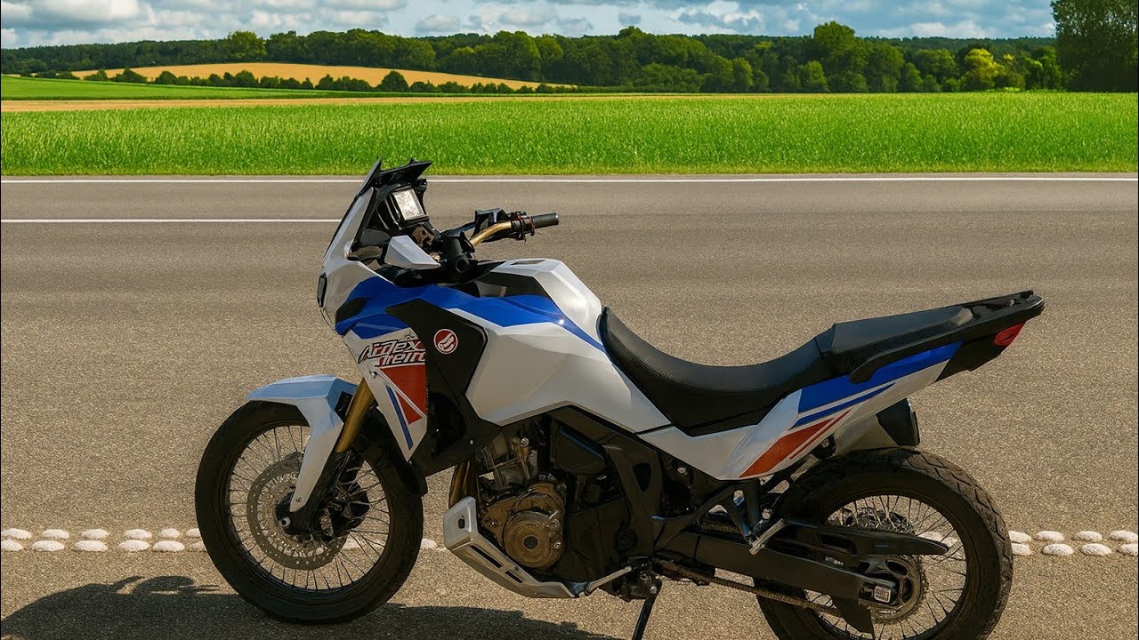 Moto wheelie 3D de África Twin 🔥🔥