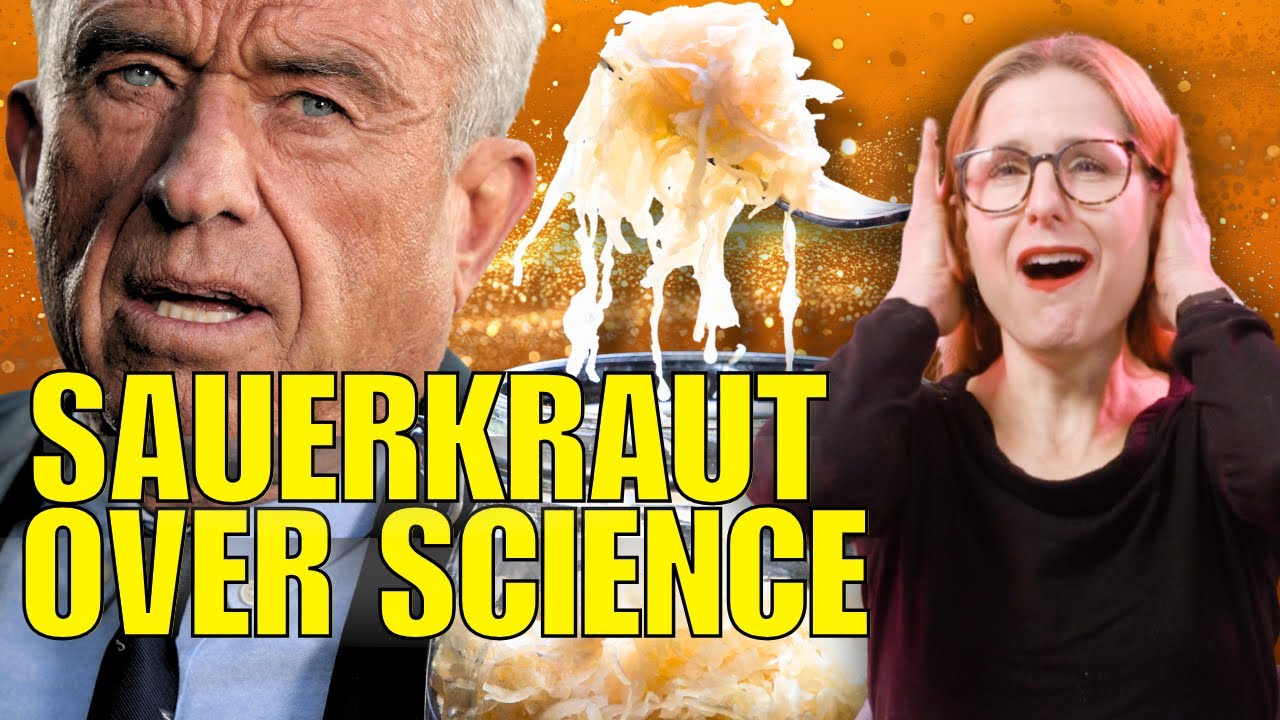 RFK Jr. is choosing sauerkraut over science