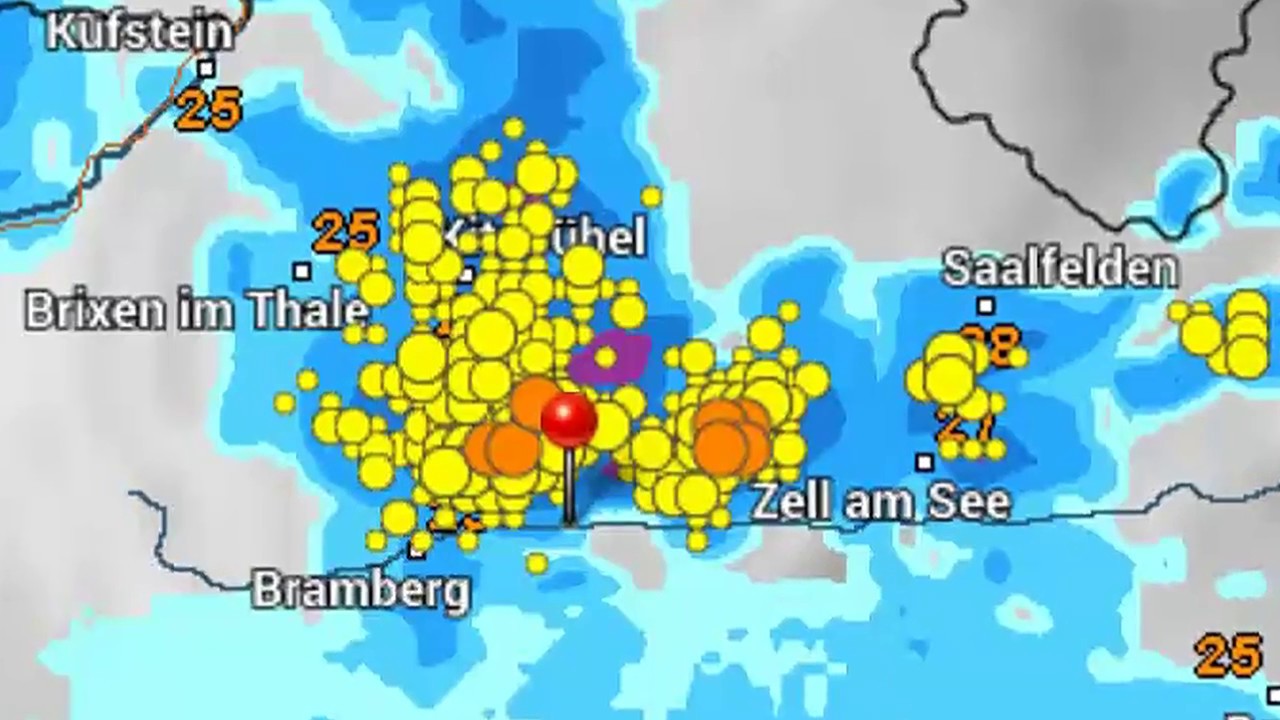 09.07.2017 Gewitterkomplex (Pinzgau)