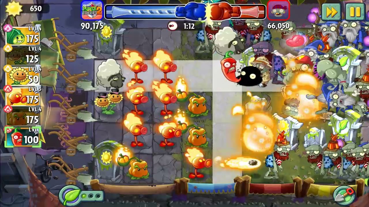Plants vs. Zombies 2 (Android) | Tournament of Champions! — PvZ2 VS newt