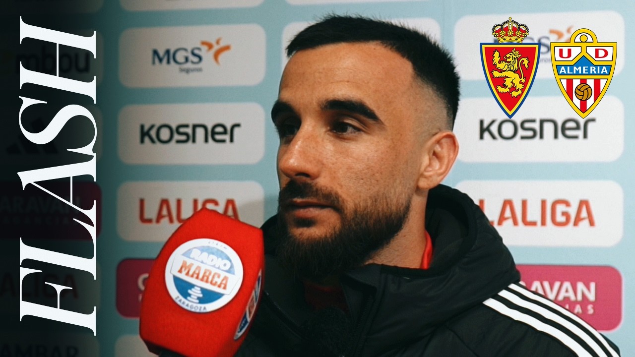 FLASH | Rober, en el post | Real Zaragoza