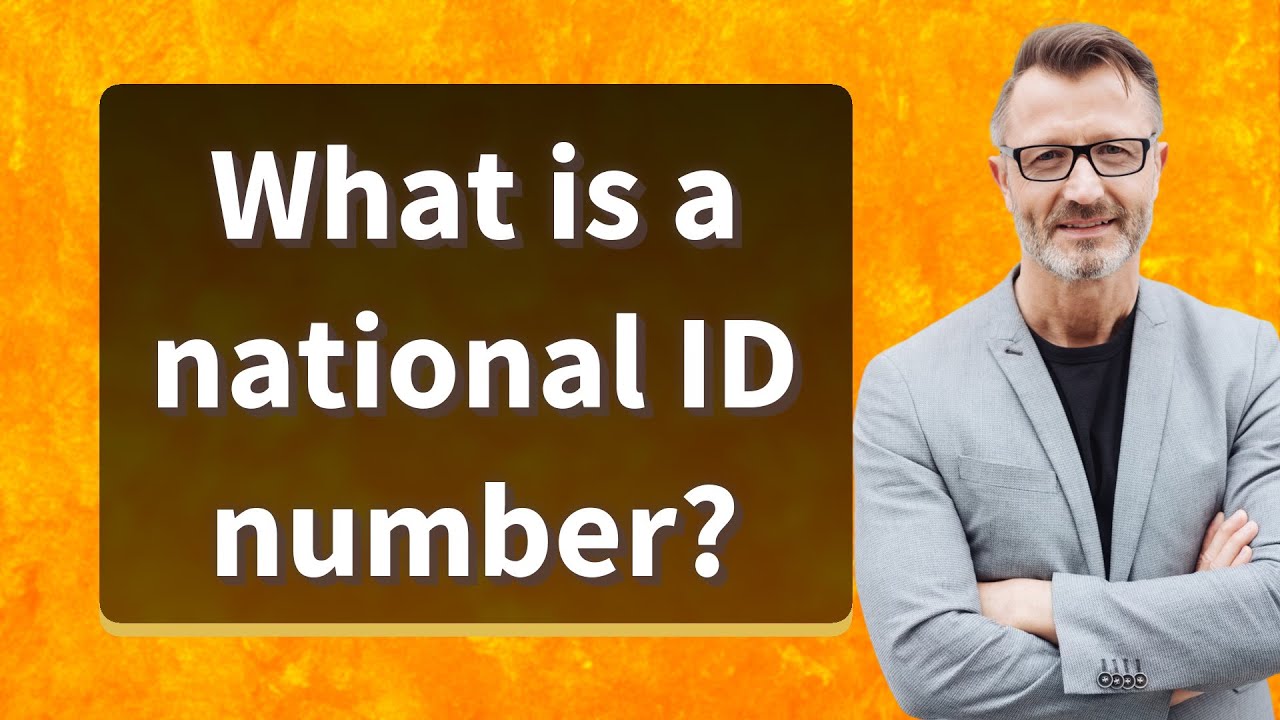 What is a national ID number?